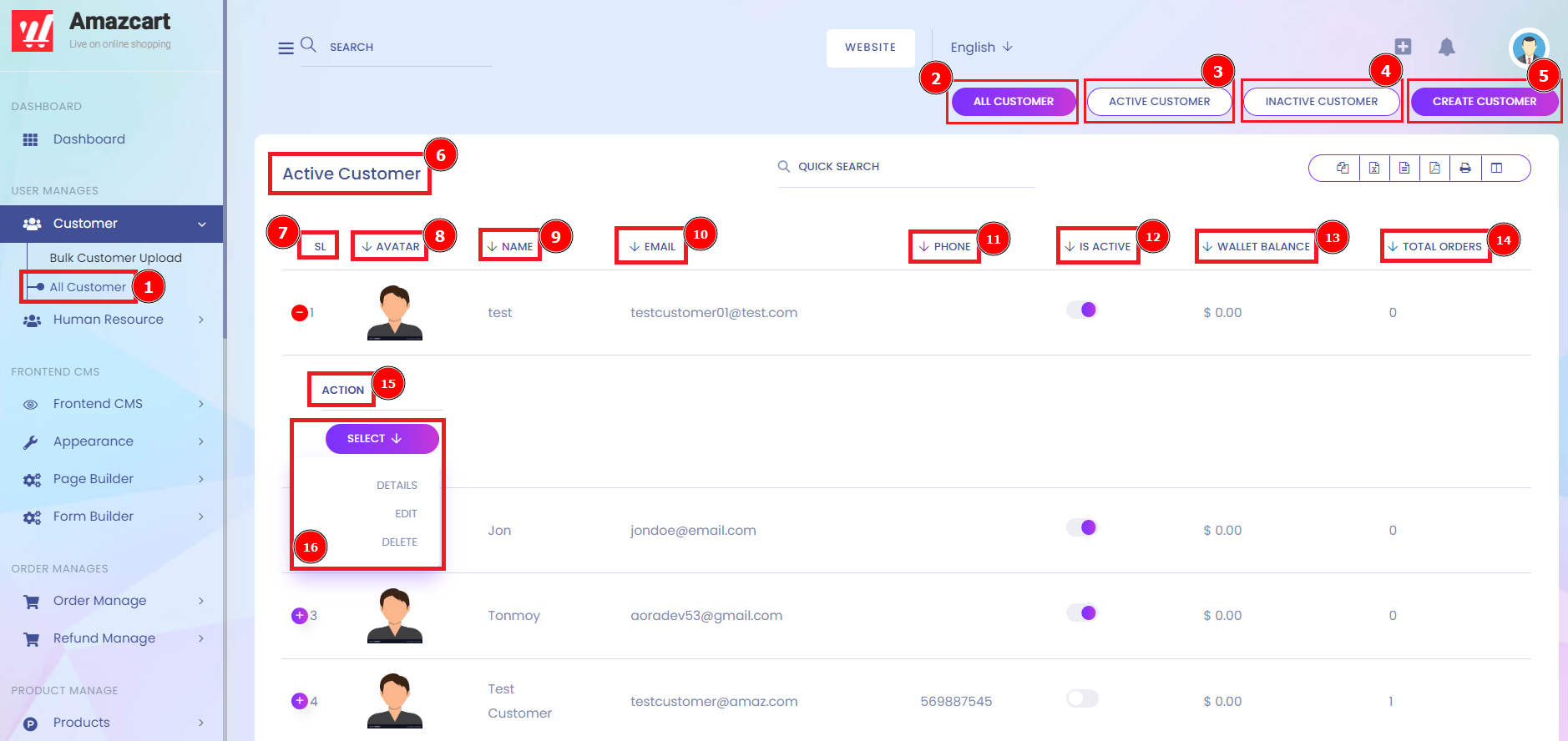 How To Bulk Customer Upload | Aorasoft HelpDesk