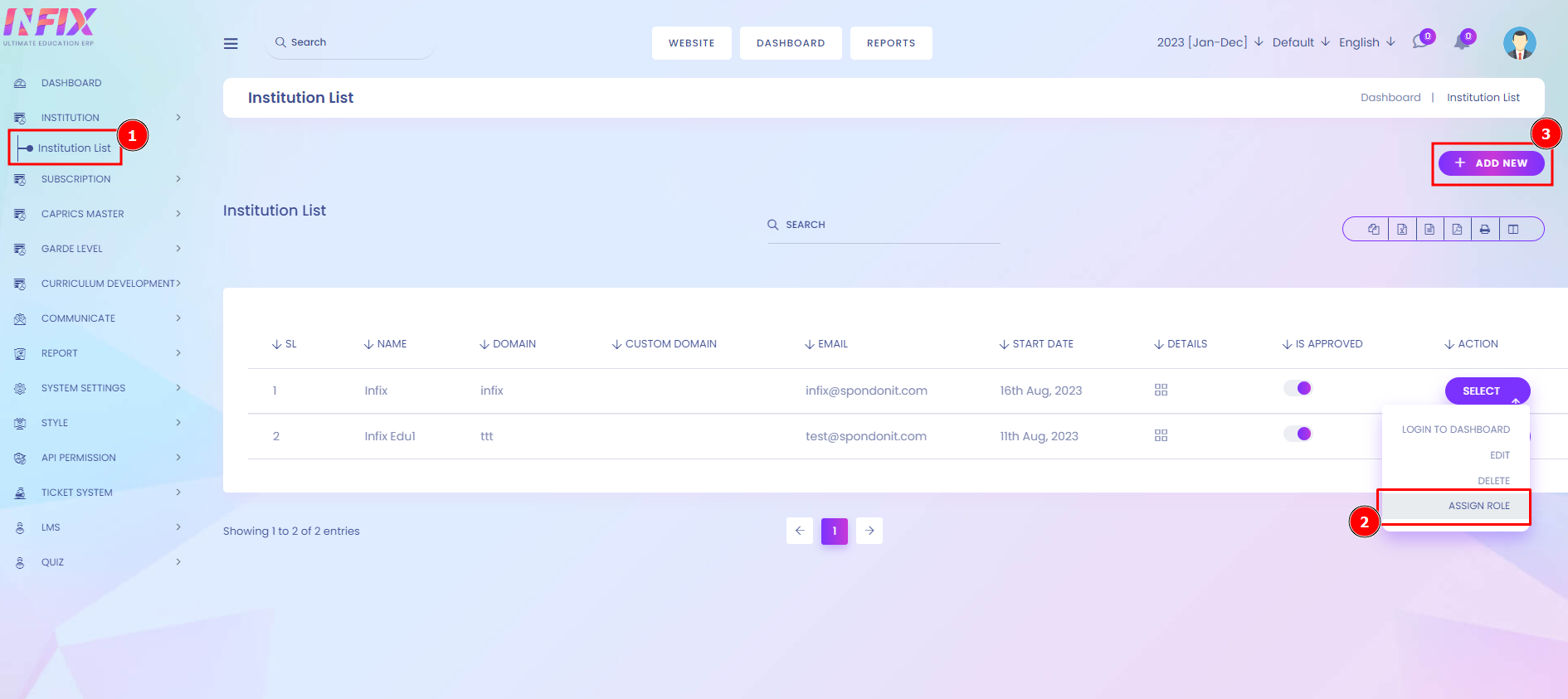 How To Work SaaS Role Permission Management | Aorasoft HelpDesk
