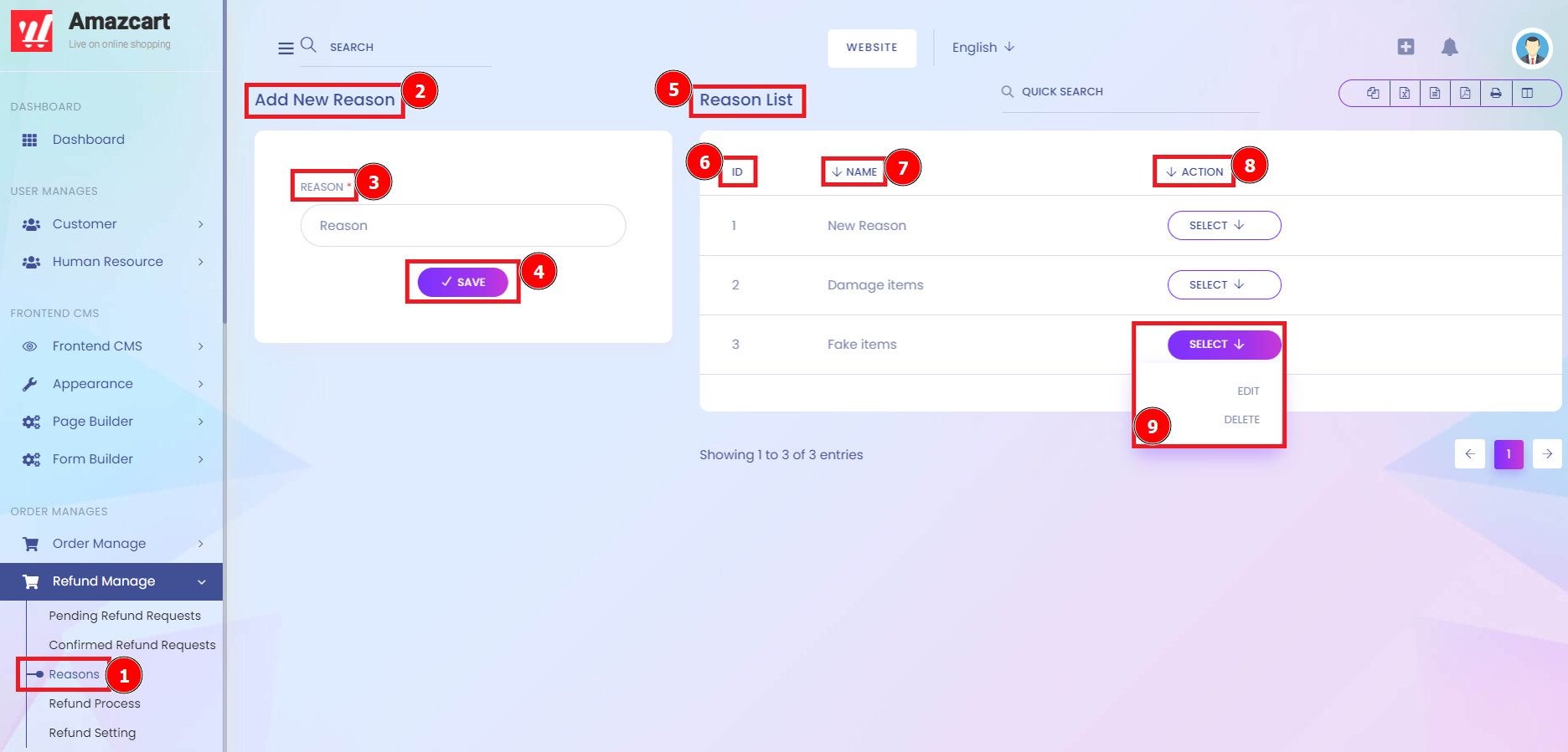 Reasons | Aorasoft HelpDesk